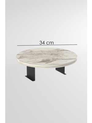 Just Cheap Store Ayarlanabilir Koltuk Sehpası Gordion Gri