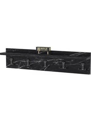 Just Cheap Store Duvar Askılığı Siyah 80 cm