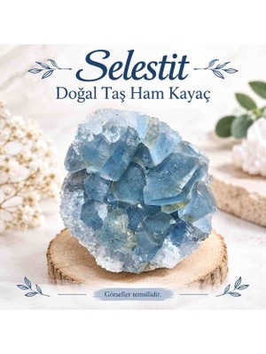 Best Bioenerji Taş Terapi Selestit Doğal Taş Küre – Büyük Boy , Doğal Kristal Taş.;görseller Temsilidir