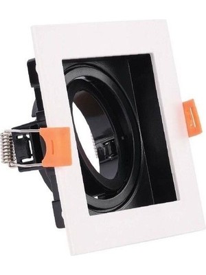 Ack AH03-05009 Sıva Üstü Metal+Pc Armatürler Beyaz Siyah