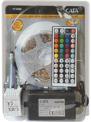 Cata CT-4558 Rgb Şerit LED Set (60 Cip 5050)