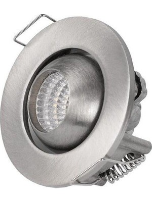 Ack AH06-00304 3W Mat Krom 3000K Sıva Altı LED Spot