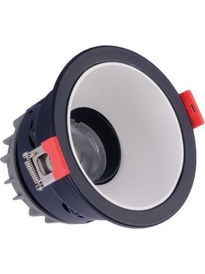 Ack AD01-15031 Spot 5W Siyah Çerçeve Beyaz Reflektör 6500K