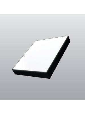 Ack AP06-02411 Sıva Üstü Kare Panel Siyah 24W 4000K