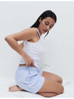 Marks & Spencer Çizgili Pijama Şortu