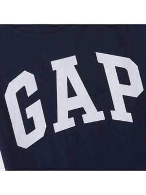 Gap V-Hs Ss Value Logo Tee Çocuk   Lacivert Tişört 460525011