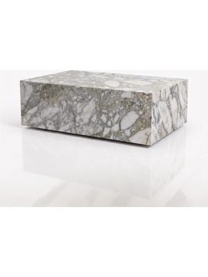 Adomar Marble Calacatta Green Mermer Orta Sehpa