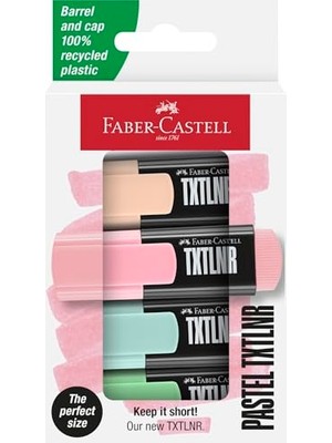 aklow akyoleticaret Mini Textliner, Pastel 4x