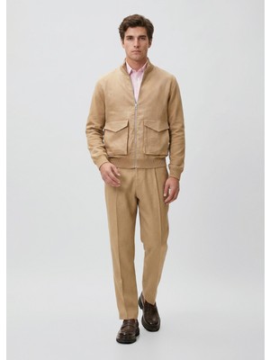 Network Beige Knitted Jacket