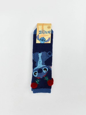 Lc Waikiki Yeni Sezon Stitch Baskılı Kadın Ev Çorabı