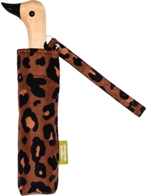 Original Duckhead Duck Kompakt Şemsiye Leopar CP105