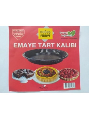 Emaye Tart Turta Kalıbı ROYALEKS-GVN018
