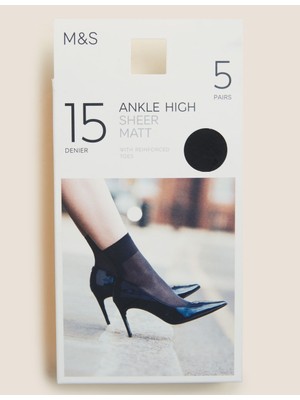Marks & Spencer 5'li 15 Denye Pantolon Çorabı Seti