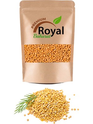 Royaleks Sarı Hardal Tohumu Deluxe Seri Organik Lezzetli 300 gr