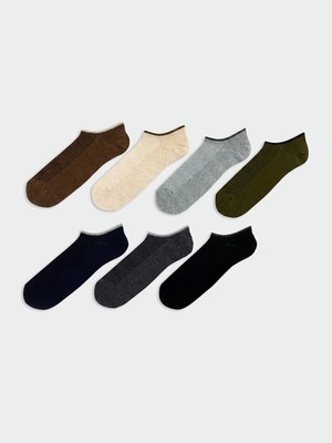 Lc Waikiki Yeni Sezon Karışık Erkek Sneaker Çorap 7'li