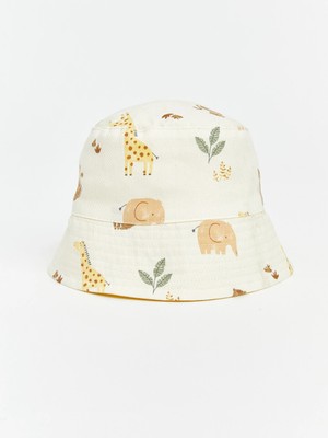 Lc Waikiki Yeni Sezon Ekru Erkek Bebek Bucket Şapka