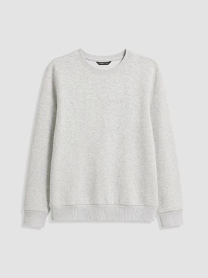 Lc Waikiki Yeni Sezon Bej Bisiklet Yaka Erkek Kalın Sweatshirt