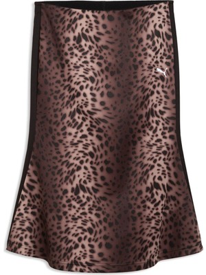 Puma T7 Leo Luxe Kadın Midi Track Etek