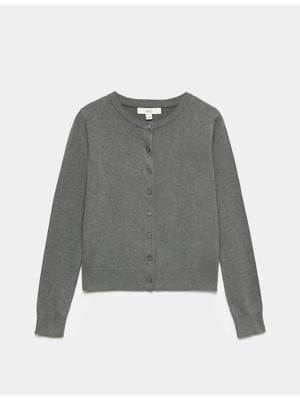 Marks & Spencer Bisiklet Yaka Düğmeli Hırka