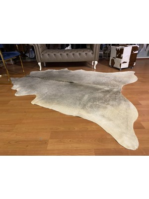 Fiesta Leather Art Hakiki Deri Dana Postu - Gri - 210 x 230 cm - 2260301000041