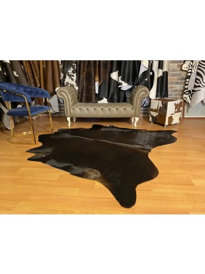 Fiesta Leather Art Hakiki Deri Dana Postu - Siyah - 210 x 215 cm - 2260101000056