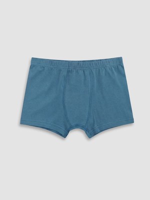 Lc Waikiki Yeni Sezon Indigo Baskılı Pamuklu Erkek Çocuk Boxer