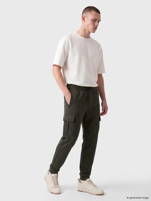 Lc Waikiki Yeni Sezon Yeşil Regular Fit Erkek Jogger Eşofman Altı