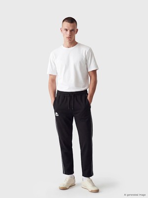 Lc Waikiki Yeni Sezon Siyah Regular Fit Erkek Eşofman Altı