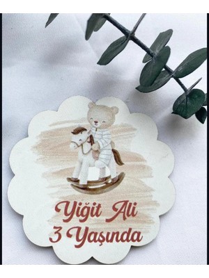 LMS Gift Ahşap Magnet Doğum Günü Hediyeliği (20 Adet)