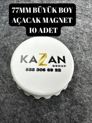 LMS Gift Açacak Magnet 10 Adet Kişiye Özel Baskılı Promosyon - Mevlid - Düğün Magnet Açacak