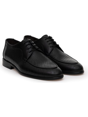 Cacharel Black Microlight Sole 100% Leather Classic Shoes