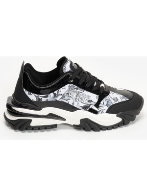 Versace Jeans Couture Printed Nylongummycoated Men's Sneakers Multicolor