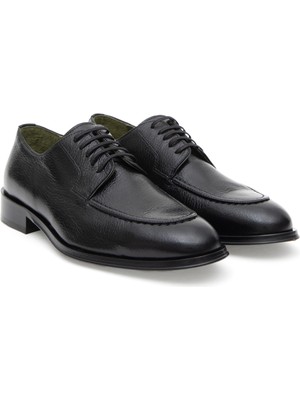 Cacharel Black Leather Sole 100% Leather Classic Shoes