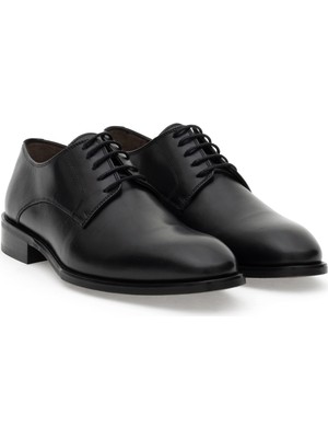 Cacharel Black Microlight Sole 100% Leather Classic Shoes
