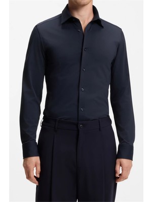 Boss P Hank K 261 Men's Shirt Blue