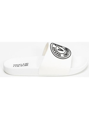 Versace Jeans Couture 76YA3SQ3ZS192 Slıde Dıs. 41 Shoes White