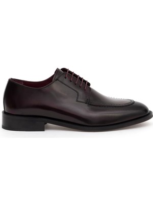 Cacharel Burgundy Microlight Sole 100% Leather Classic Shoes
