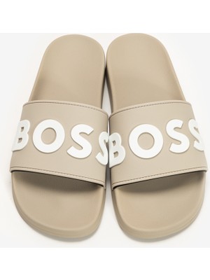 Boss Kirk Slid Rblg N Men's Slippers Beige