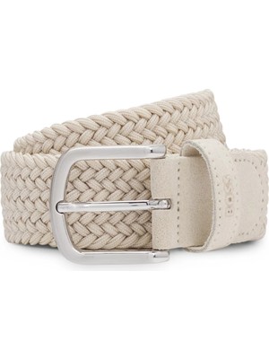 Boss Sash-Wne-Sd SZ35 Men's Belt Beige