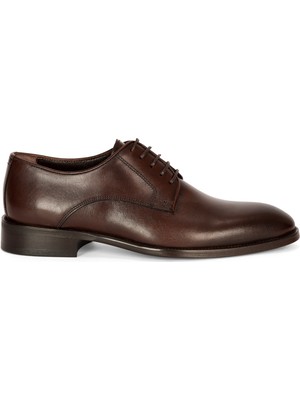 Cacharel Brown Microlight Sole 100% Leather Classic Shoes