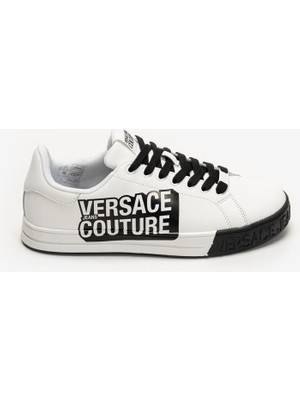 Versace Jeans Couture Leatherpu Men's Sneakers White
