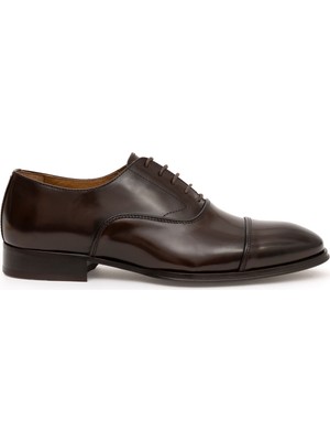 Cacharel Brown Leather Sole 100% Leather Classic Shoes