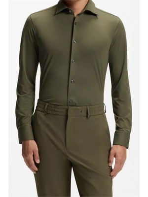 Boss P Hank K 261 Men's Shirt Green