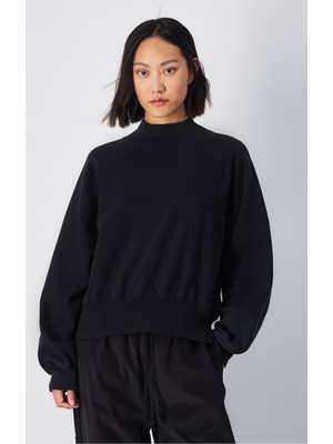 Champion Mock Turtle Neck Long Sleeves Sweatshirt