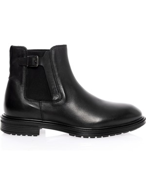 Cacharel Black Buckle Boots