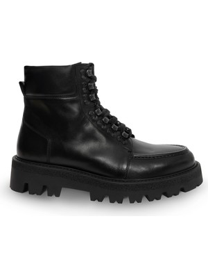 Cacharel Black Eva Sole 100% Leather Boots