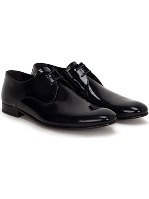 Cacharel Navy 100% Leather Tuxedo Shoes