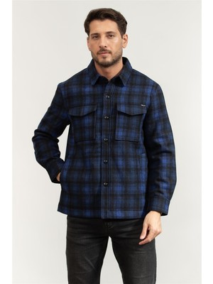 Replay Regular Men's Shirt Blue