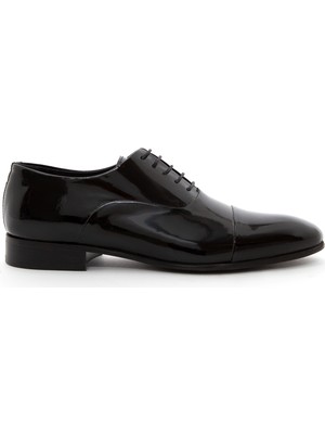 Cacharel Black Patent Leather Classic Shoes
