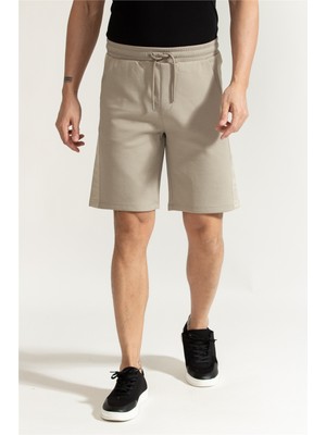 Karl Lagerfeld Men's Shorts Sand Beige